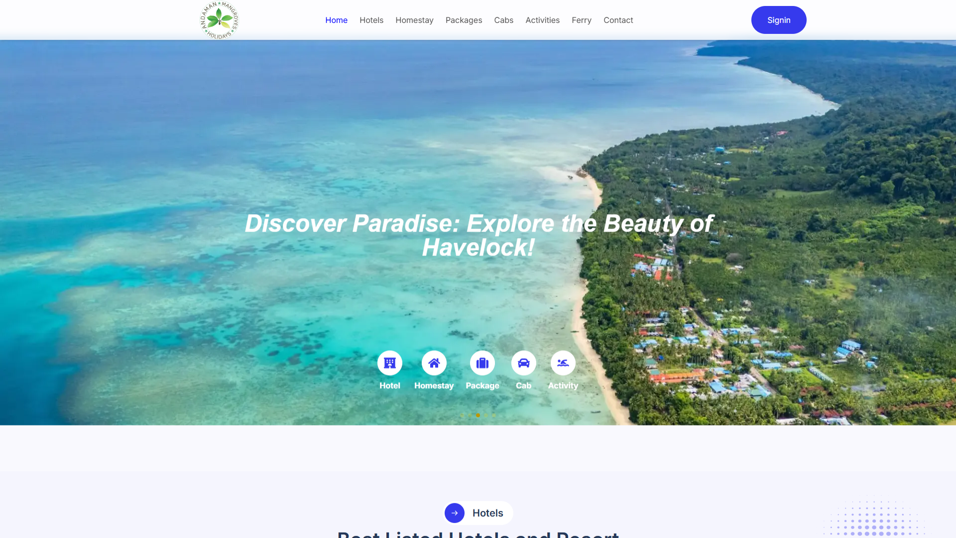 Andaman Mangroves Holidays